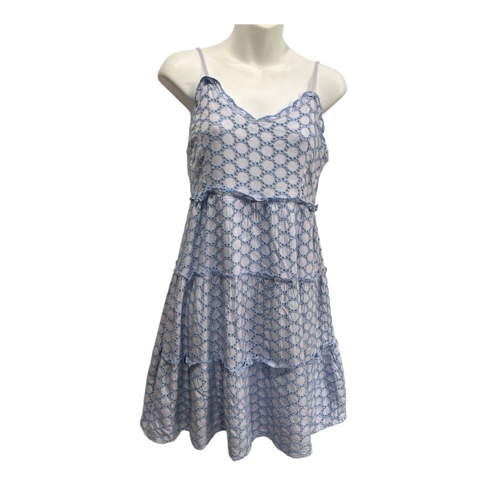 Sim & Sam Blue Sleeveless sundress Dress. Size medium